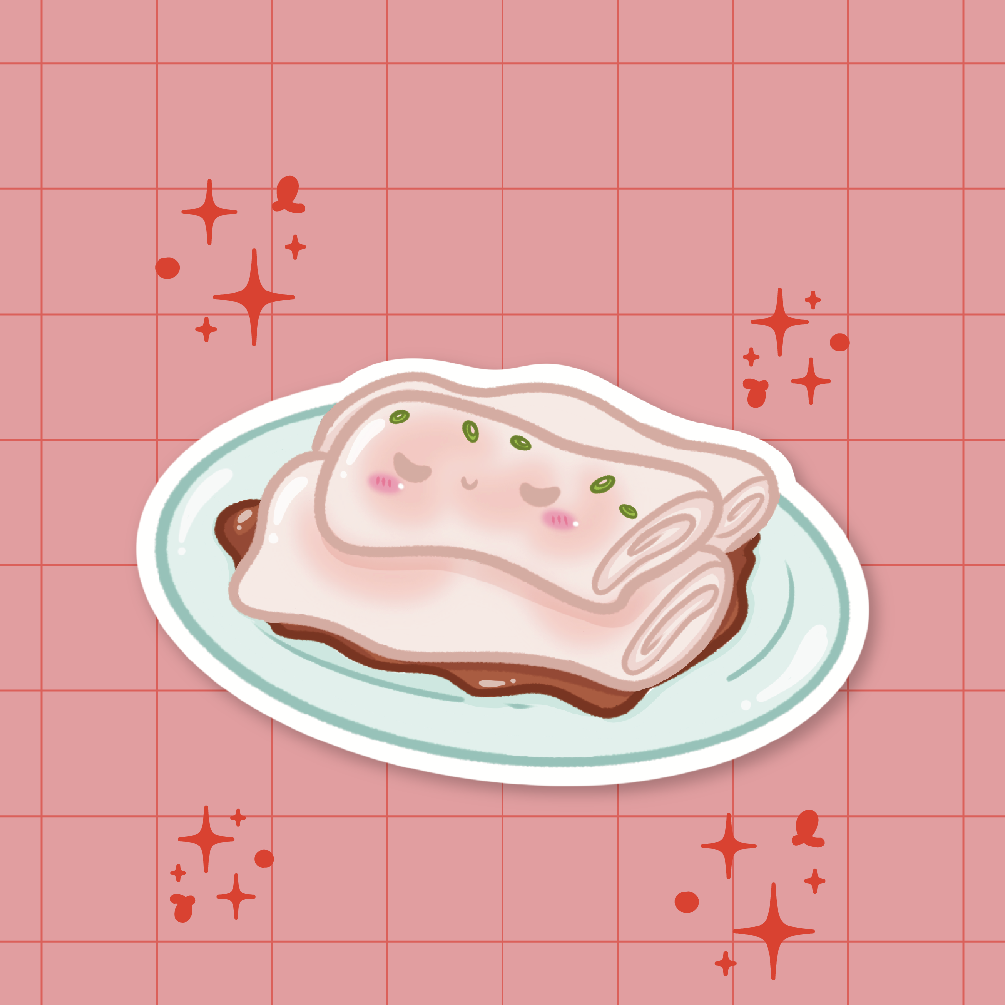 Cheung Fun Die-Cut Sticker 🥟