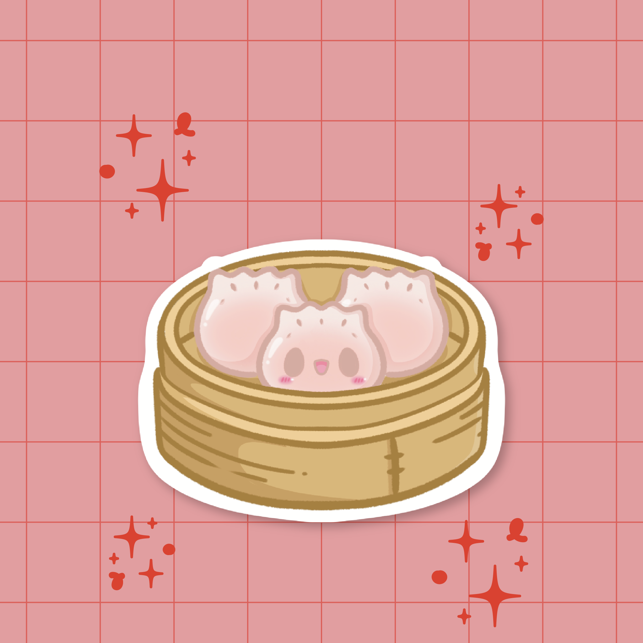 Har Gow Die-Cut Sticker 🥟