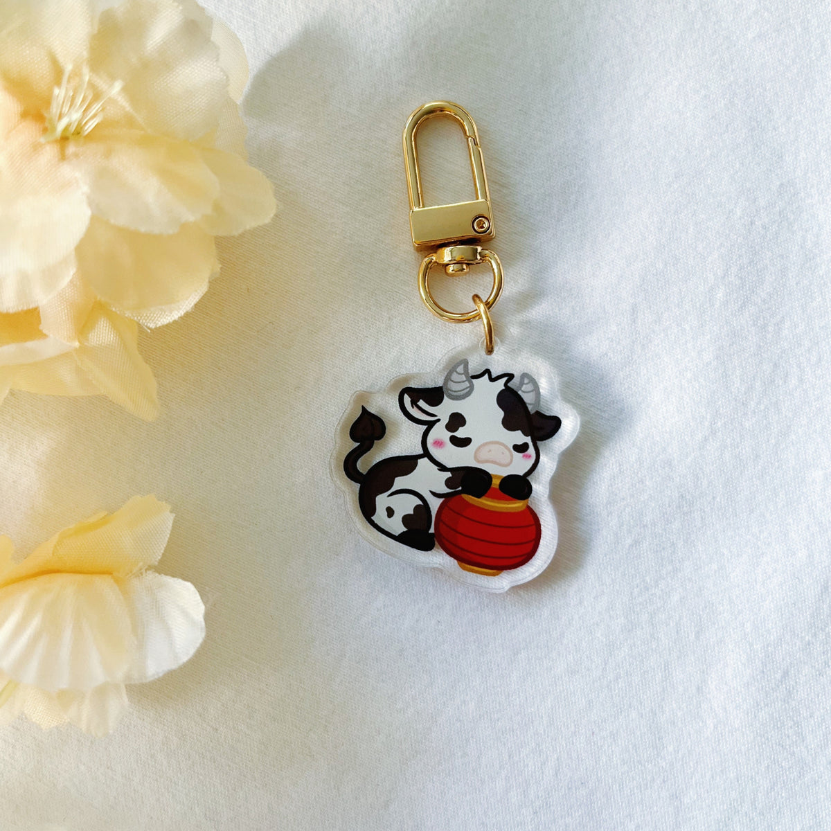 Year of the Ox | Chinese Zodiac Acrylic Keychain 🧧