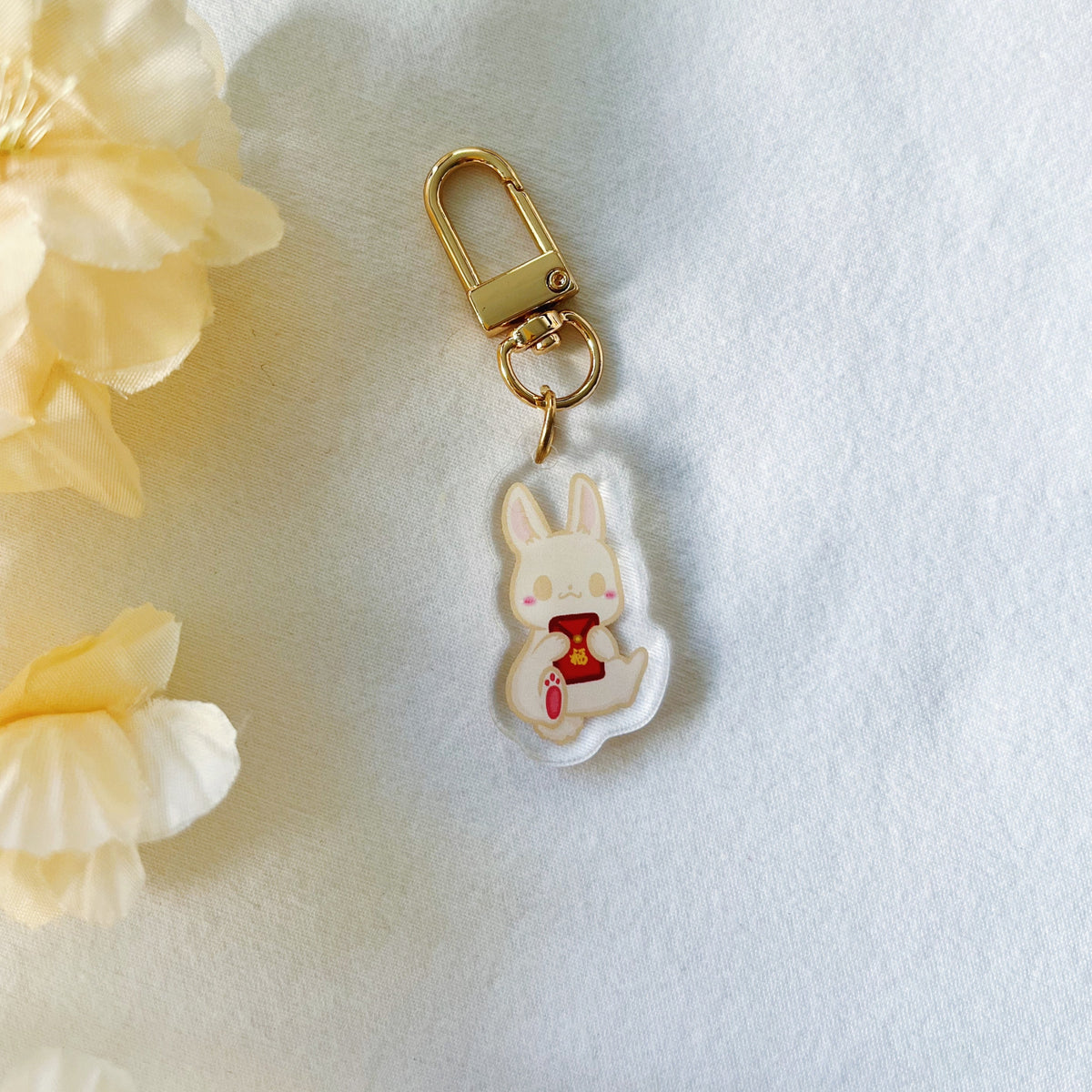 Year of the Rabbit | Chinese Zodiac Acrylic Keychain 🧧
