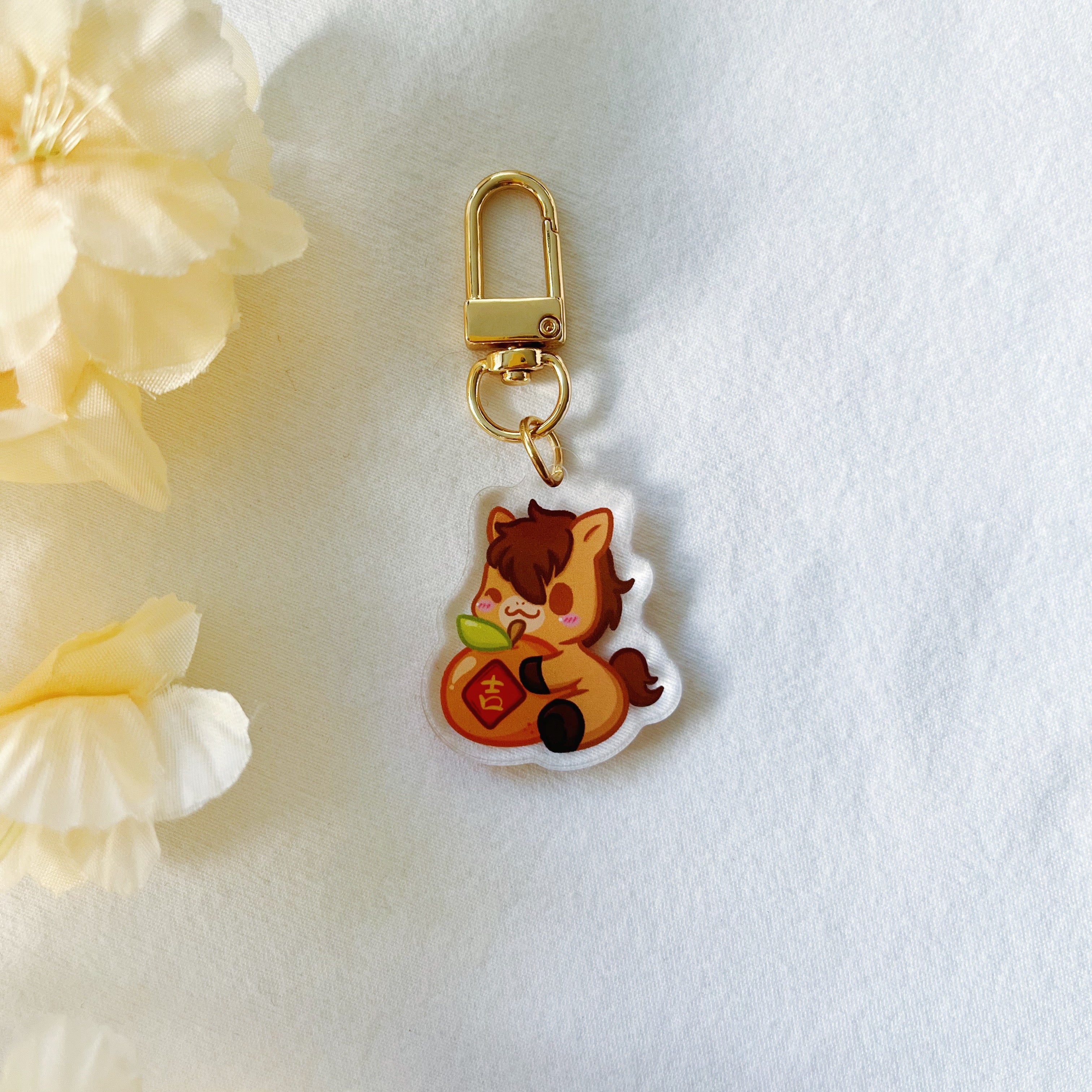 Year of the Horse | Chinese Zodiac Acrylic Keychain 🧧