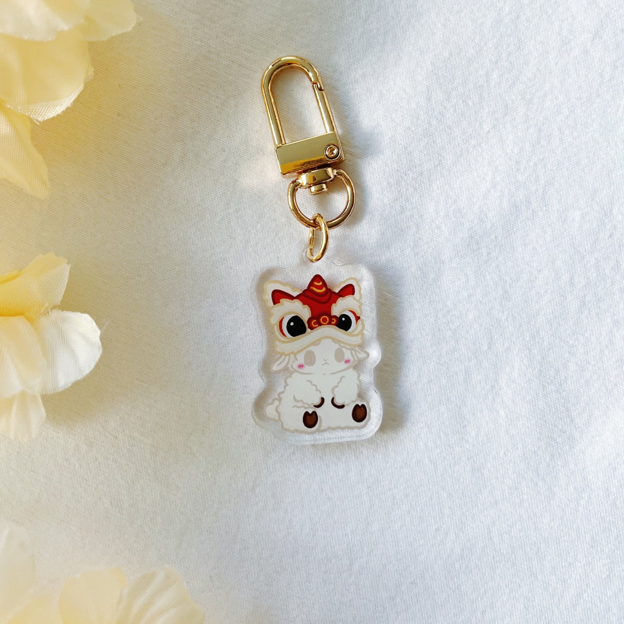Year of the Sheep | Chinese Zodiac Acrylic Keychain 🧧