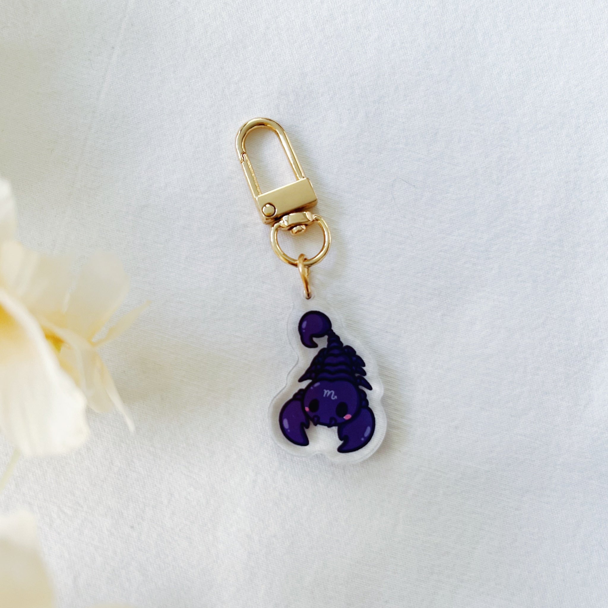 Scorpio: The Enigma | Zodiac Acrylic Keychain ⭐️