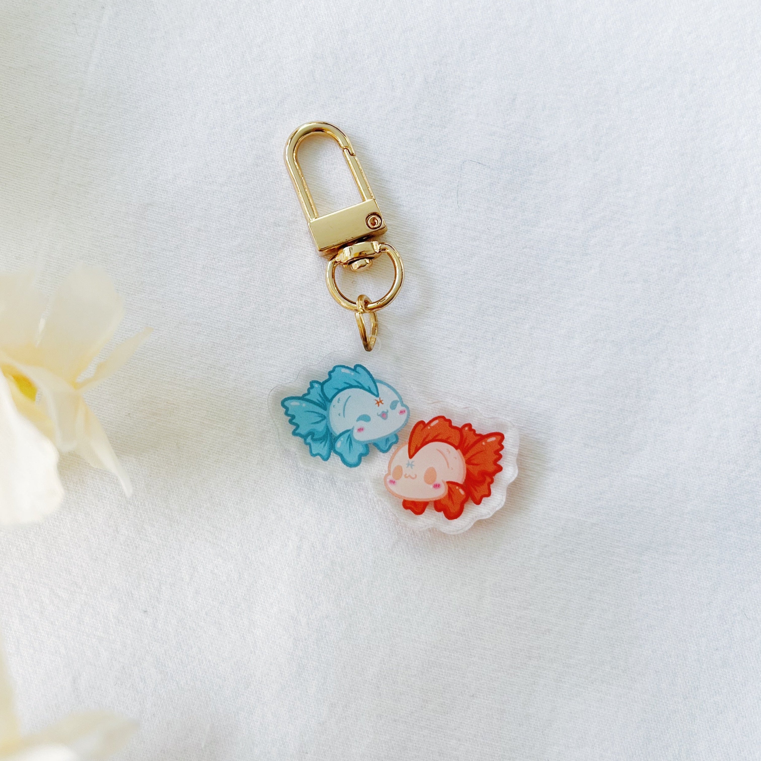 Pisces: The Dreamer | Zodiac Acrylic Keychain ⭐️