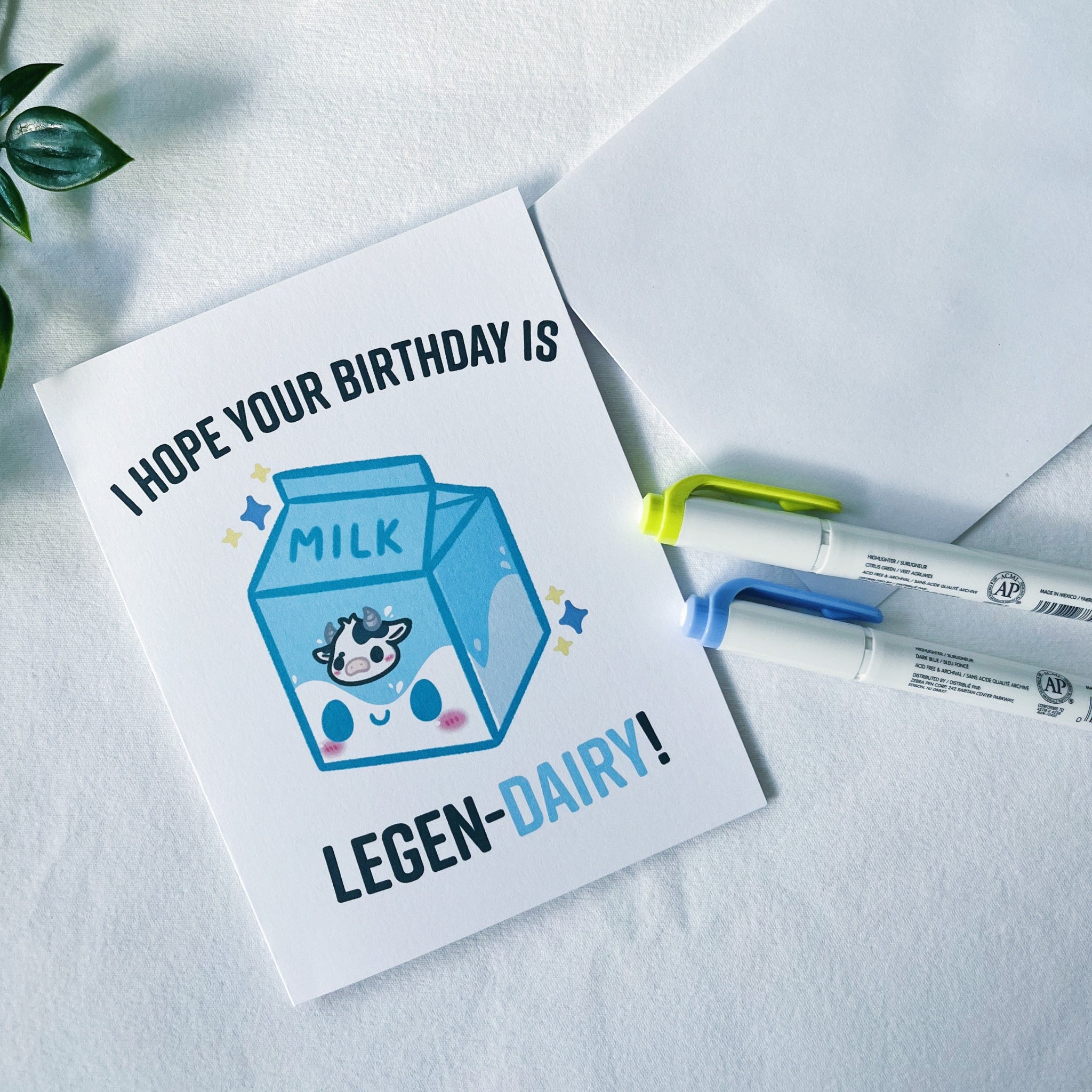 I Hope Your Birthday Is LEGEN-DAIRY! Greeting Card