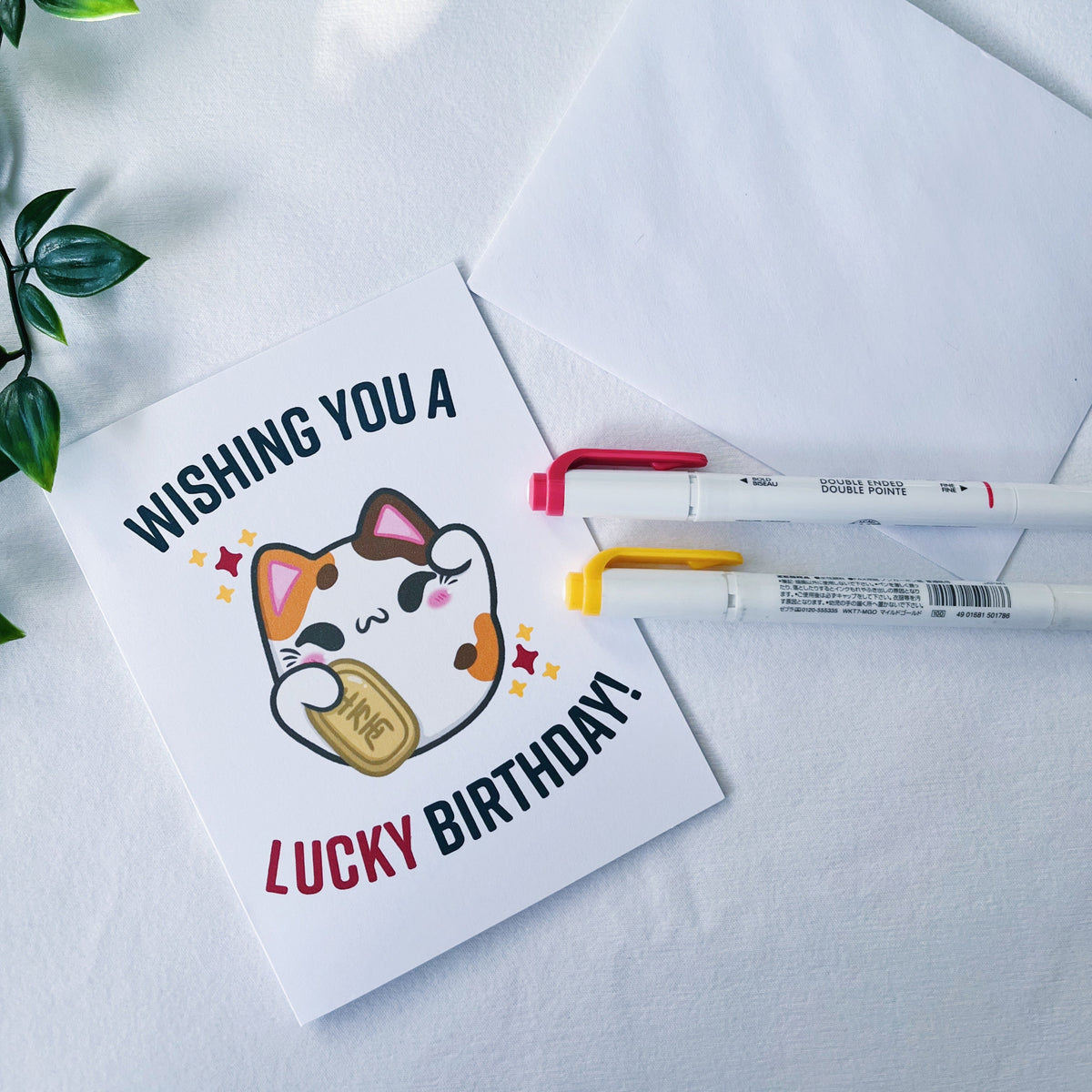 Wishing You A LUCKY Birthday! Greeting Card
