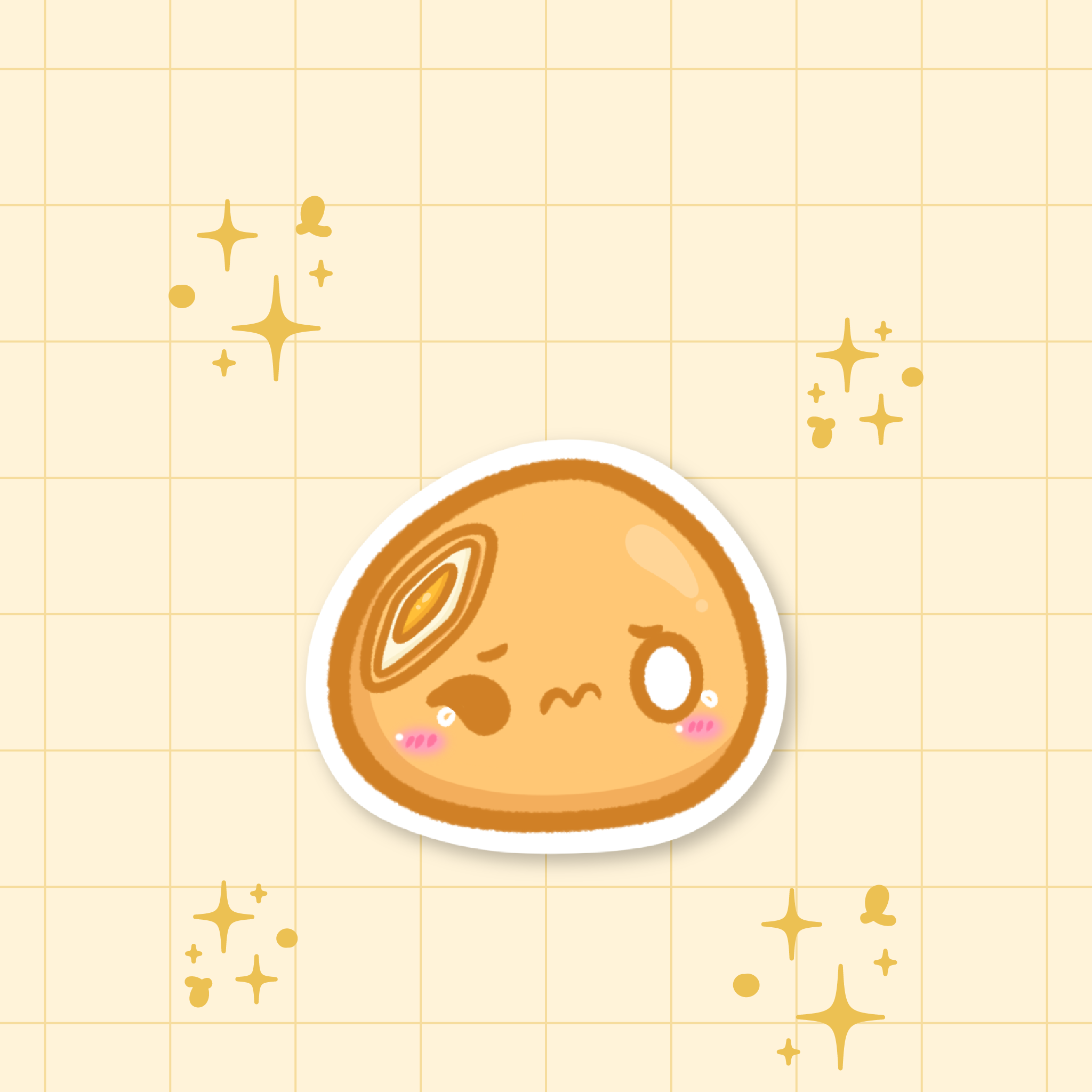 Mango Mochi Die-Cut Sticker 🥭