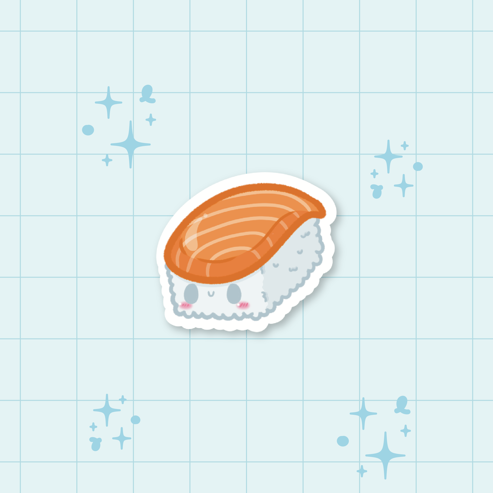 Sake Nigiri Die-Cut Sticker 🍱