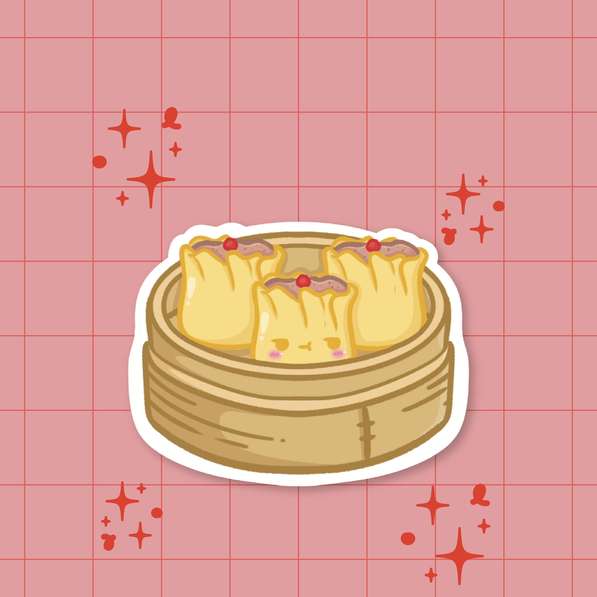 Siu Mai Die-Cut Sticker 🥟