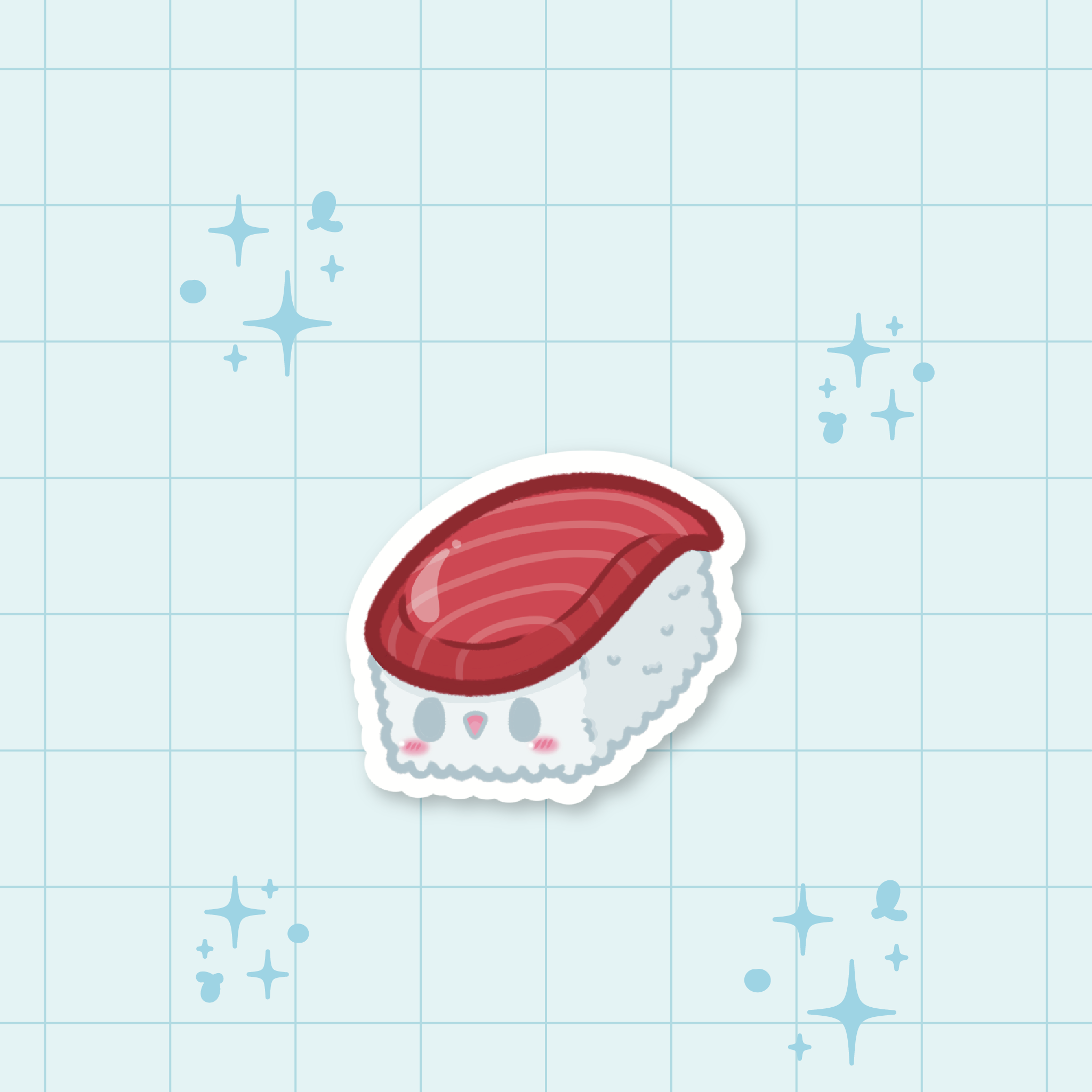 Maguro Nigiri Die-Cut Sticker 🍱