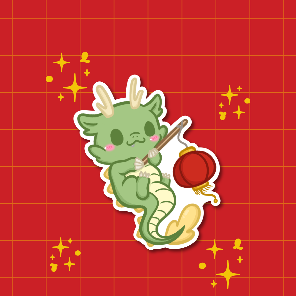 Year of the Dragon | Chinese Zodiac Acrylic Keychain 🧧